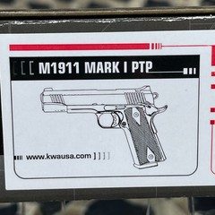 NEW KWA M1911 MKI PTP Gas Airsoft Pistol