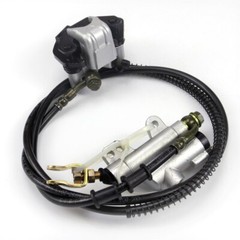 GO Kart Hydraulic Rear Disc Brake Cylinder Caliper+Disc Rotor ATV Taotao KAZUMA