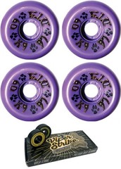 Dogtown Skateboards K-9’s Skateboard Wheels – 60mm 97a + bearings