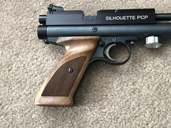 CUSTOM MADE WALNUT GRIPS FIT CROSMAN 1377 2240 2250 2300 2400 1700 1701p CO2 PCP