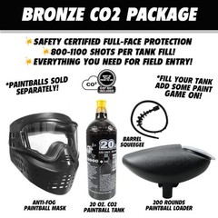 Maddog Tippmann Vantage Bronze CO2 Paintball Gun Marker Starter Package