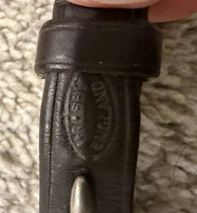 Vintage Crosby England Leather Horse Bridle Snaffle Bit Braided Reins Simco