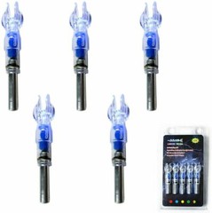 6/12Pc Lighted Nock for Archery Arrows with .244/6.2mm Inside Diameter Led Nocks