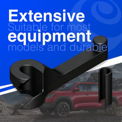 Bow Hanger for CAR HEADREST | Heavy-Duty Vehicle Mount for Compound Bow Storage