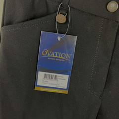 NWT Ovation Kentucky GripX Jodhpurs Riding Pants Womens 28 Reg Black