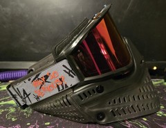 JT Proflex Paintball Mask – Ice Series Stratus (Smoke) Bottoms W/ Hydra Frames