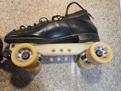 Oberhamer Roller Skates – Black Original Challenger Plate – Mini Fanjets – Used