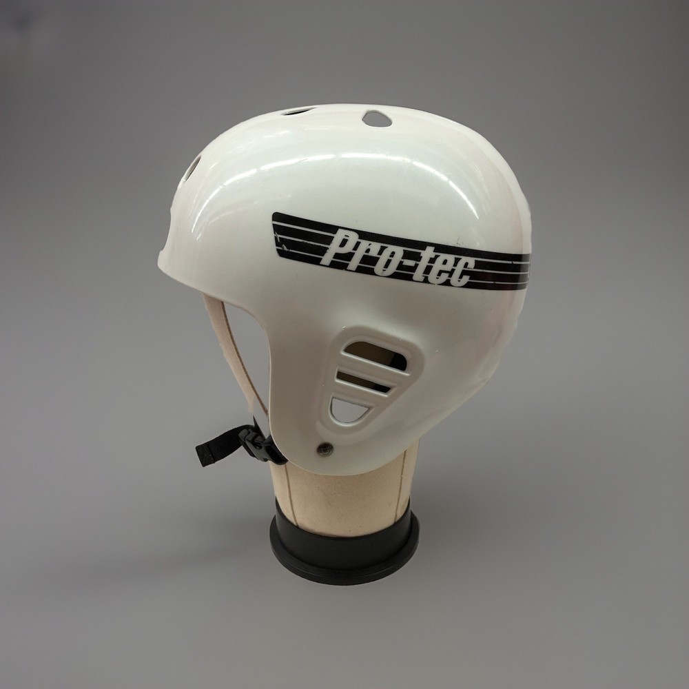 Pro Tec Full Cut Certified Helmet White Size XL 60-62cm 12/2014 BMX Skateboard