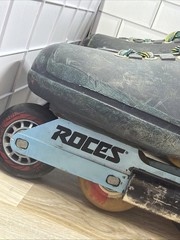 Size 10 Vintage Roces 62 Impala Lowrider Mens Agressive Inline Skates Made Italy