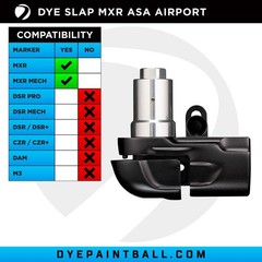 Dye MXR Slap2 ASA – Dust Black / Black