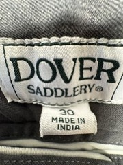 Dover Saddlery Riding Breeches Pants SZ 30 Equestrian Gray Green Stretch G44