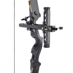 9″ Recurve Bow Sight 1 Pin Aluminum Archery Hunting Bow Target Aiming Tool