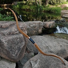 AF Archery Oak & Bamboo Tatar Recurve Bow 54″ 40lbs Traditional Horse Bow