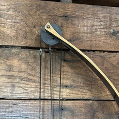 Vintage Browning Cobra Wood Compound Bow, 44″