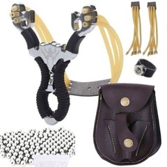Professional slingshot Stainless Steel Outdoor Hunting slingshots Catapult Sling