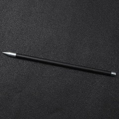 Black 16.5cm Carbon Mix Short Arrows – 6mm, Fletchless, Metal Tip for Slingshot