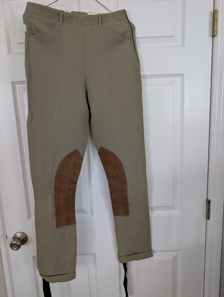 Tailored Sportsman Knee Patch Riding Breech Royal Hunter Side Zip 18 MSRP $199