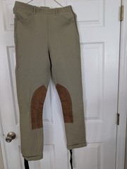 Tailored Sportsman Knee Patch Riding Breech Royal Hunter Side Zip 18 MSRP $199