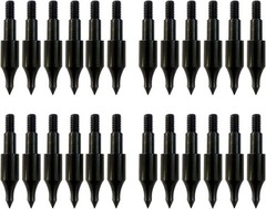 24 Pcs Steel 100 Grain Archery Arrow Field Points Field Tips Practice Target…