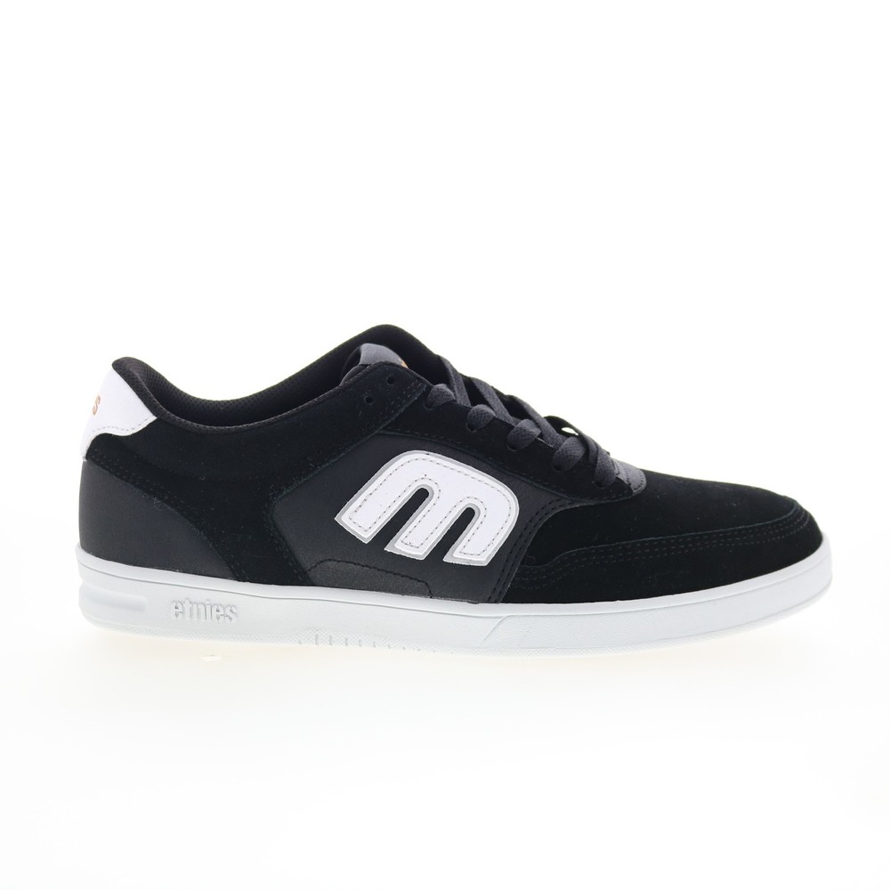 Etnies Serin 4101000589976 Mens Black Suede Skate Inspired Sneakers Shoes