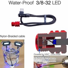E-Tac Light Compound Bow Sight Light 3/8-32 Rechargeable BT Sensor Auto On/OFF