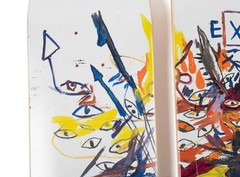 Jean-Michel Basquiat EXU 1988 Skateboard Deck Set Signatories Gallery 2022 Set 3