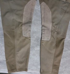 Ariat Pro-Series Pro-Circuit Tan Side-Zip Equestrian Breeches 30L, Preowned