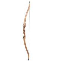 60» Wooden Archery Recurve Bow for Right Hand Adult Target Hunting 30-50lbs.