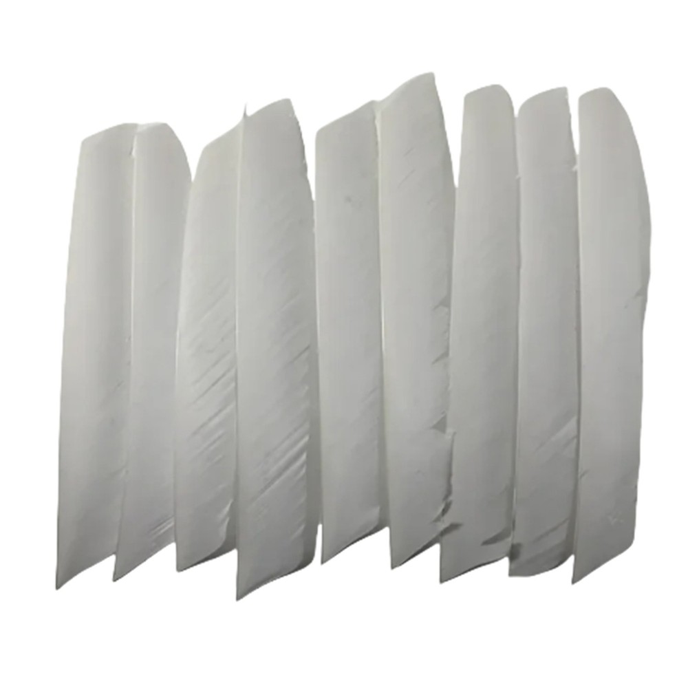 50PCS Full Length Arrow Feathers Turkey Fletches Archery DIY Right/Left Wings