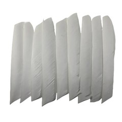 50PCS Full Length Arrow Feathers Turkey Fletches Archery DIY Right/Left Wings