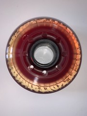 Labeda Addiction 72mm Soft Inline Skate Wheel Red