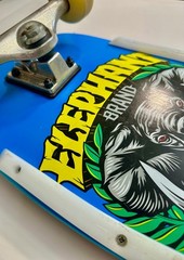 Elephant Brand Street Axe Blue Skateboard + Independent truck EXCELLENT complete