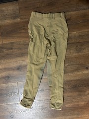 Sigma Girls Riding Breeches – Size 16 Beige Cotton Lycra Blend -side zip lites