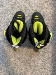 Rollerblade Maxxum Edge 125 3WD Inline Skates Size 10 Neon Yellow/Black Used 1x