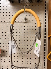 New with Tags Rubber Nose Horse Mechanical Hackamore Bitless Bridle Bit