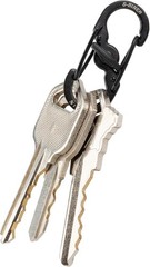 Nite Ize S-Biner Microlock Stainless Steel Durable Carabiner Key Holder 5-Count