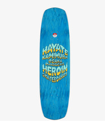 New Heroin Skateboard Deck Hayate Fox 8.88 Double Shovel FAST SHIP Shaped SEALED