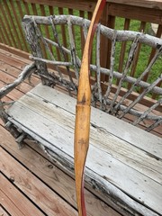 Vintage Unbranded Recurve Archery Bow AMO 52” 35# RH Bear Ben Pearson Howatt