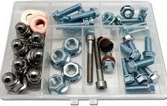 Kawasaki KX100 KX112 Top End Engine Bolt Kit KX 100 112 Zinc Rebuild Head Nut