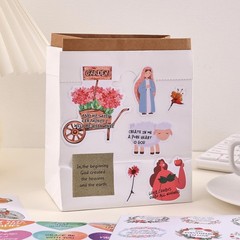 Pegatinas cristianas inspiradoras,pegatinas impermeables con versículos bíblicos