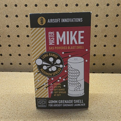 Airsoft Innovations Master Mike 40mm Gas Powered Blast Grenade Shell