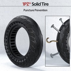 1PZ FT2-X02 10×2.50 60/70-6.5 Solid Tire 10 Inch Tire Replacement for Ninebot…