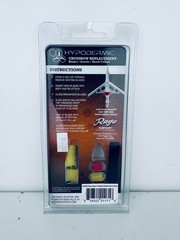 Rage Hypodermic Crossbow HD Replacement Blades, 100 125 Grain