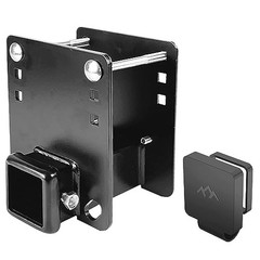 Adapter Receiver Fits for 4 x 4 inches RV Bumper Square Hitch Receiver 2 inch