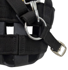 Small Horse Grazing Muzzle Nylon Rubber Neoprene Diet Founder Prevention