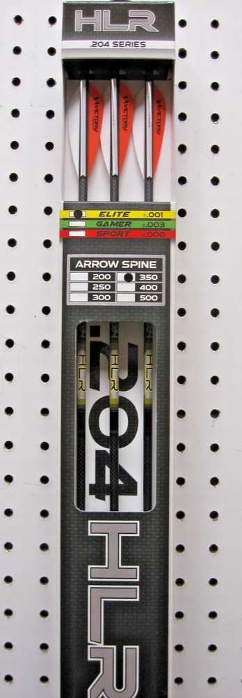 NEW 2025 Victory HLR Elite .001 Arrow .204/350 Spine w/ AAE Vanes