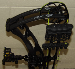 Hoyt Carbon RX-9 Bow Package- RedWrx RX9 -65 to 75 lb- Black – LEFT Handed