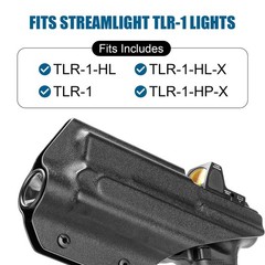 IWB Kydex Holster – Compatible ONLY with Glock 19 / 19X / 26/44 / 45 (Gen 3-5…