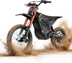PRO ELECTRIC DIRT BIKE 6000W PEAK 60V/30AH OFF ROAD E MOTORCYCLE 50MPH FOR ADULT