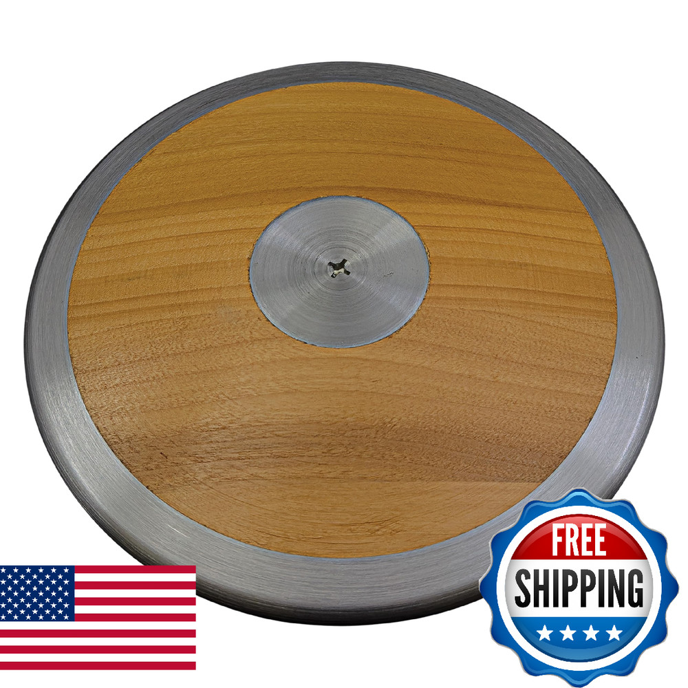 Champion Sports Wood Practice Discus 1.0 Kg Wd10